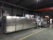 Linha de produção de casquinha de sorvete de aço inoxidável 16kg/h para fábrica de salgadinhos