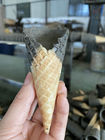Fabricante rolado do cone de gelado do açúcar, cone do waffle do efficency que faz a máquina