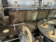 linha de produção 165mm do cone de gelado 4200pcs/h Sugar Cone Manufacturing Machine