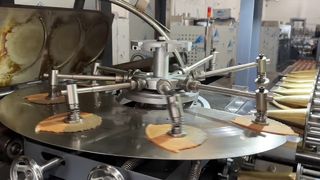 Linha de produção de máquina de cone de açúcar por hora de 5000 cones