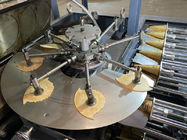 O PLC 3.37kw 6000pcs/H rolou Sugar Cone Making Machine