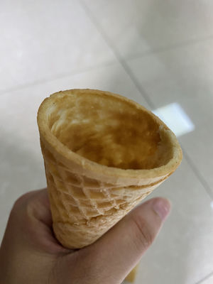 Bom preço. máquina comercial do biscoito da bolacha do cone de gelado de gás 12kg/h on-line