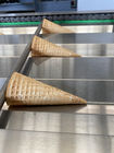 Cone de gelado do tela táctil 8kg/H que faz a máquina