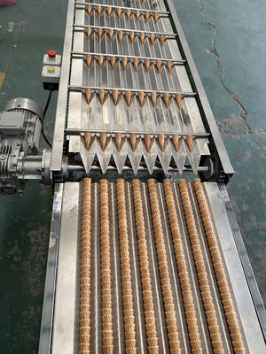 Bom preço. linha de produção do cone de gelado de 380V 16kg/H 135mm on-line