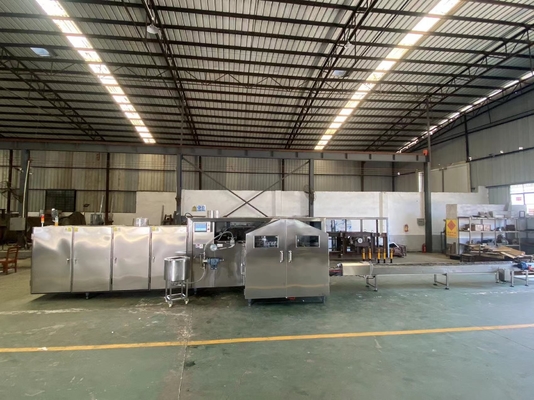 Bom preço. linha de produção temperatura do cone de gelado de 380V 16kg/H 135mm ajustável on-line