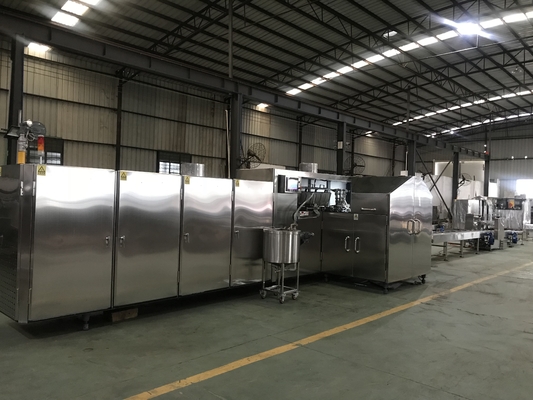 máquina automática do cone de gelado 3.37kw com consumo de 7-8kg/H LPG