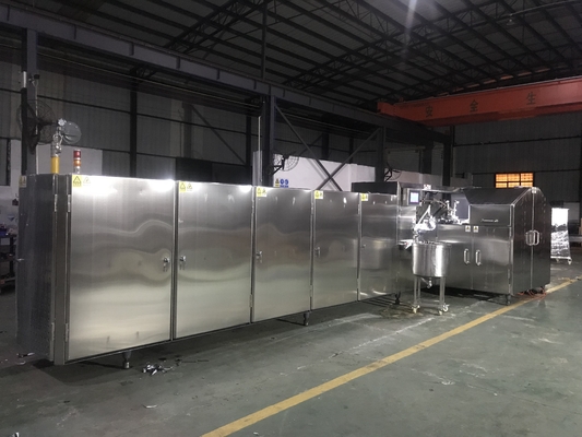 Bom preço. Linha de produção de casquinha de sorvete de aço inoxidável 16kg/h para fábrica de salgadinhos on-line