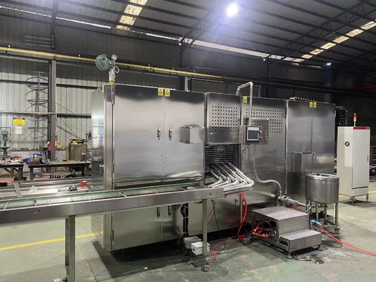 qualidade 5000pcs/H Crispy Wafer Cone Making Machine Corn Cone Maker Economia de espaço Fábrica