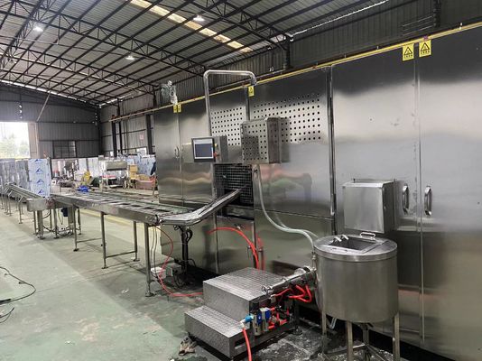 qualidade 115 mm 10 kg/h máquina de fazer wafer cone totalmente automática Fábrica