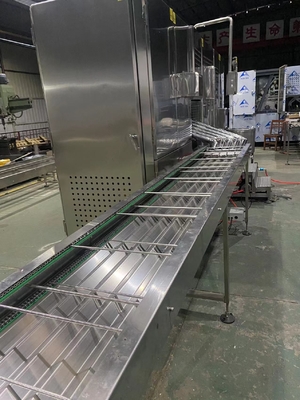 cone do waffle de 4.5kw 3800pcs/H que faz a máquina a operação estável