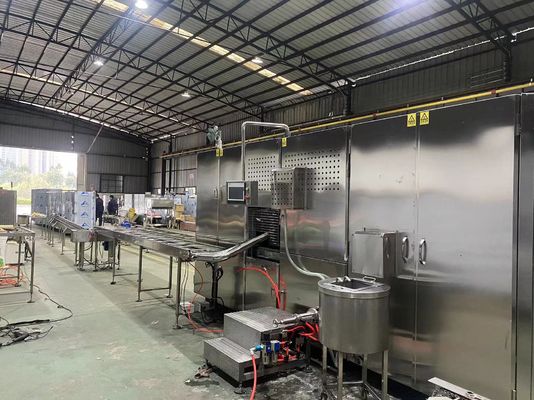 qualidade 4.5kw 3800pcs/H Wafer Cone Making Machine Operação estável Fábrica