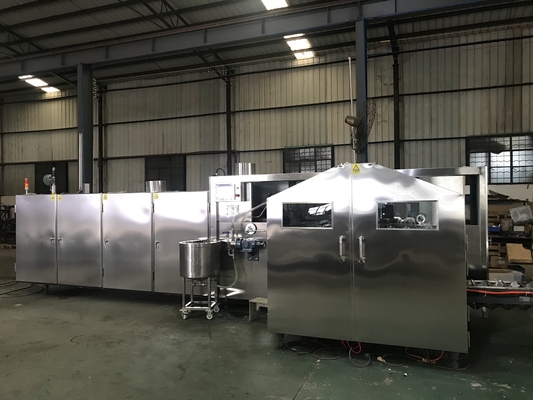 Bom preço. Schneider Electric Acessórios 3800kg linha de produção de cone de sorvete com 7x2.1x2m dimensões on-line