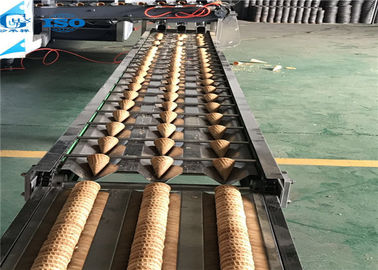 Bom preço. Transportes refrigerando do elevado desempenho de aço inoxidável para a máquina da fabricação do cone on-line