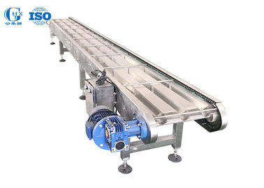 Bom preço. Material de aço inoxidável refrigerando Marshalling dos transportes do alimento com velocidade ajustável on-line