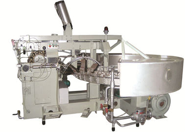 Bom preço. Cone industrial do waffle que faz a máquina 380V 1.5kw para o cone de gelado de cozimento on-line
