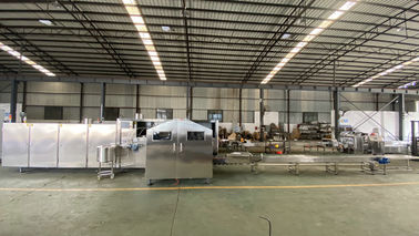 Bom preço. Usina multifuncional de cone da linha de produção do cone da bolacha/gelado on-line