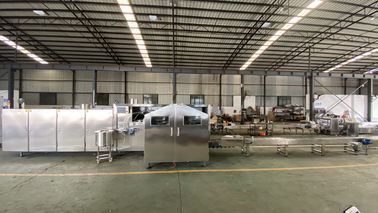 Máquina de poupança de energia da fabricação do cone de gelado