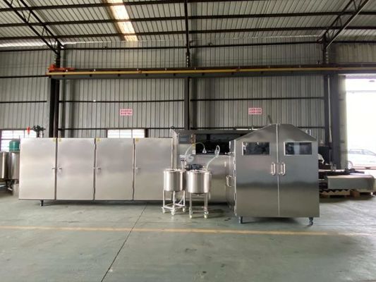 Bom preço. Máquina da fabricação de biscoitos do cone de gelado de L6.6xW2.1xH2m com sistema do PLC on-line