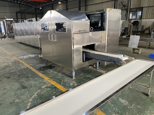 auto planta de produção rolada do cone de gelado da máquina do cone do açúcar 3.37Kw