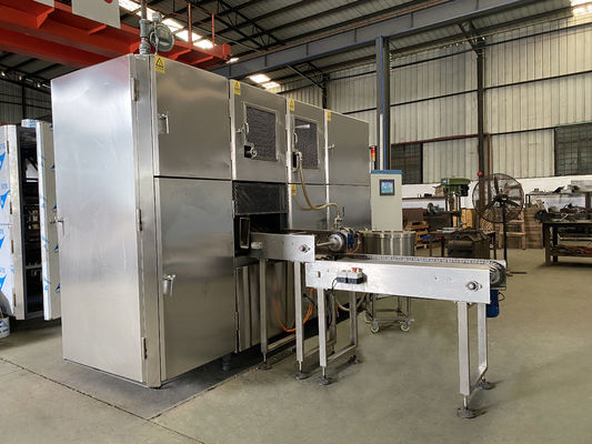 115mm 10kg/h wafer Cone Making Machine Full Automatic