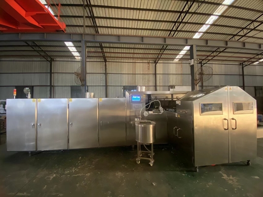 Bom preço. linha de produção 165mm do cone de gelado 4200pcs/h Sugar Cone Manufacturing Machine on-line